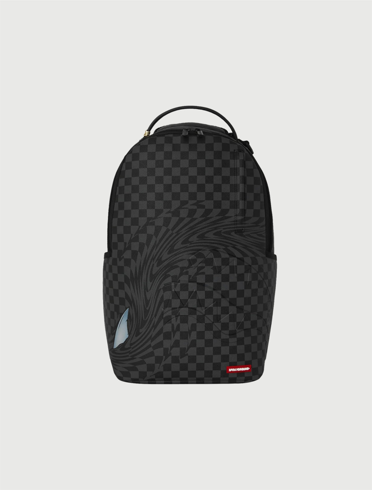 SPRAYGROUND - 910B8429NSZ CHECKER SHARK TRAIL BACKPACK-1