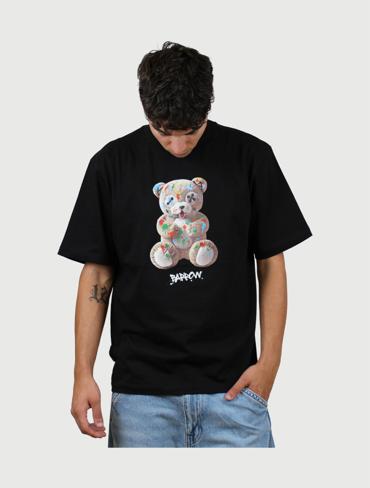 BARROW - Jersey T-Shirt Nero