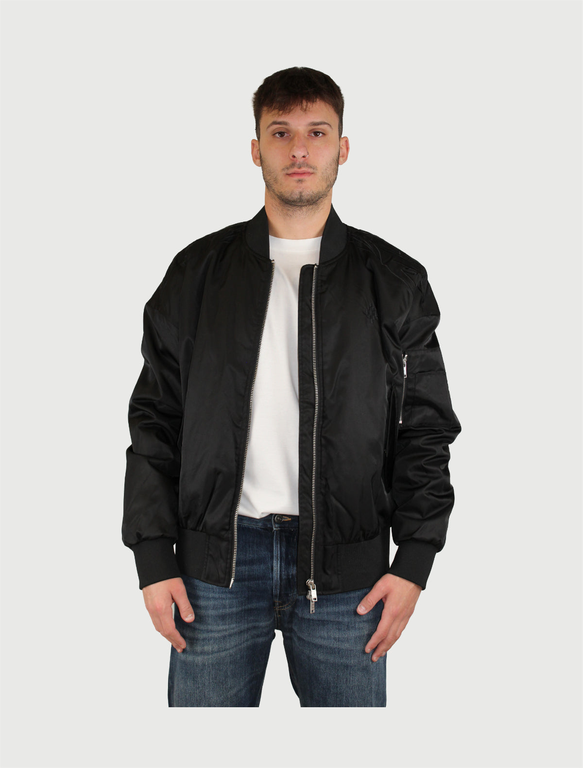 COUNTY OF MILAN -  NYLON BOMBER NERO-2