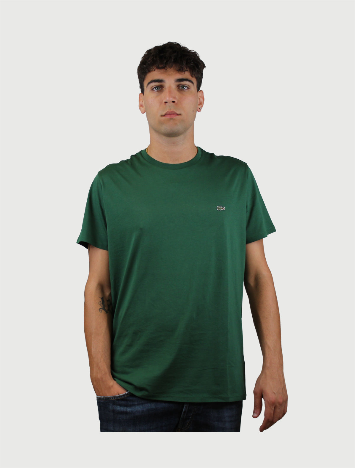 LACOSTE - T-Shirt Cotone  - TH670900-2