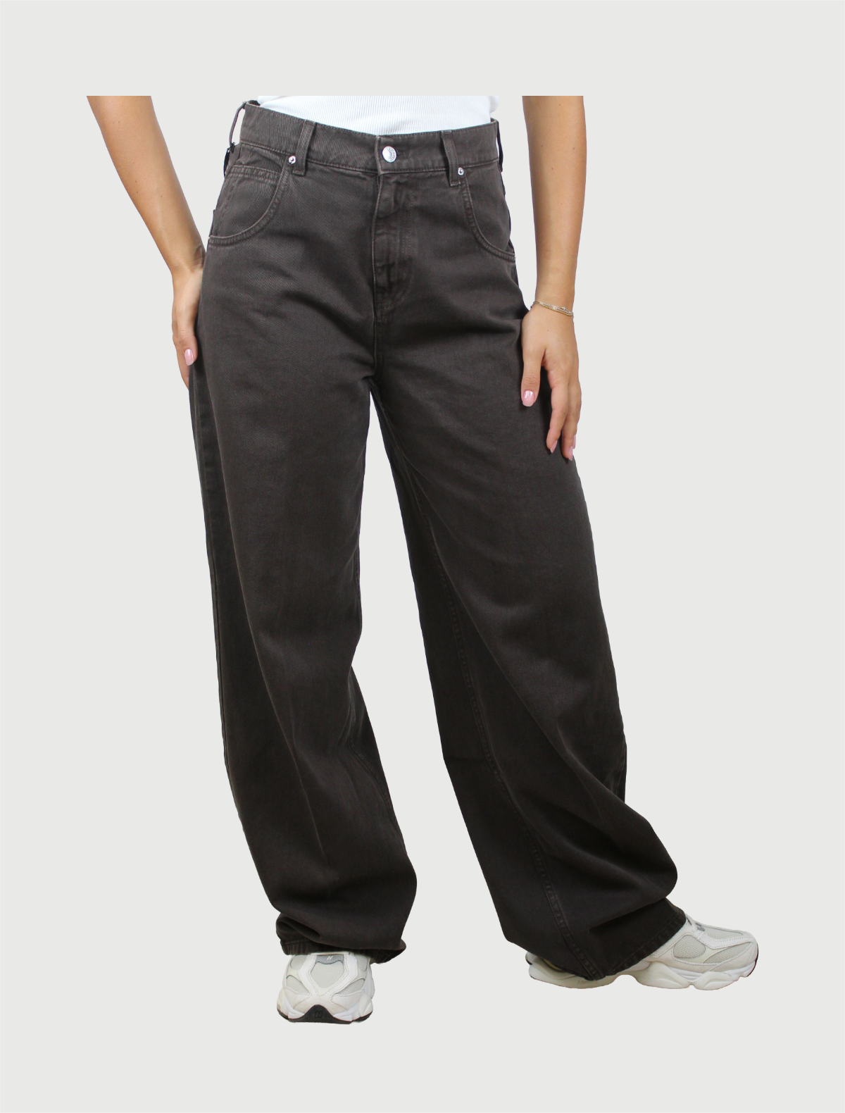 VICOLO - PANTALONE MIA MORO-1