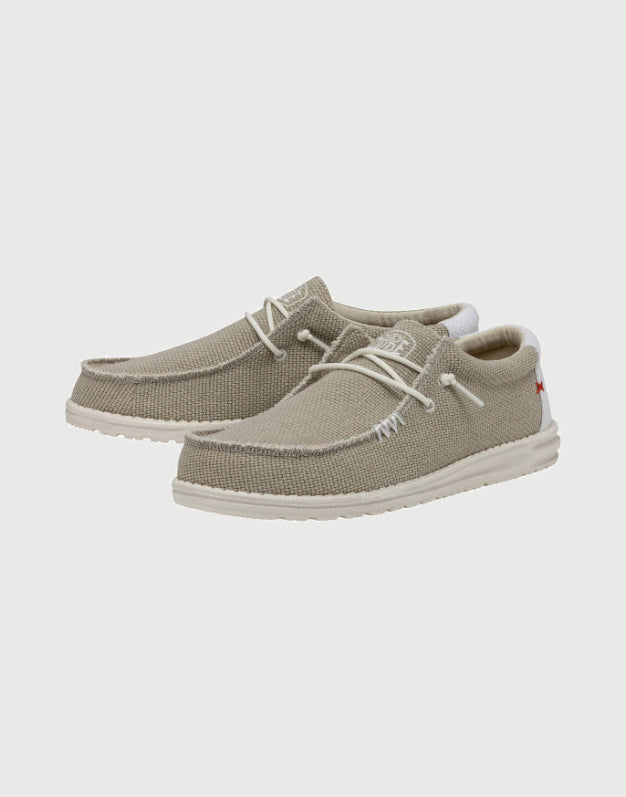 Hey Dude Wally Braided - Off White