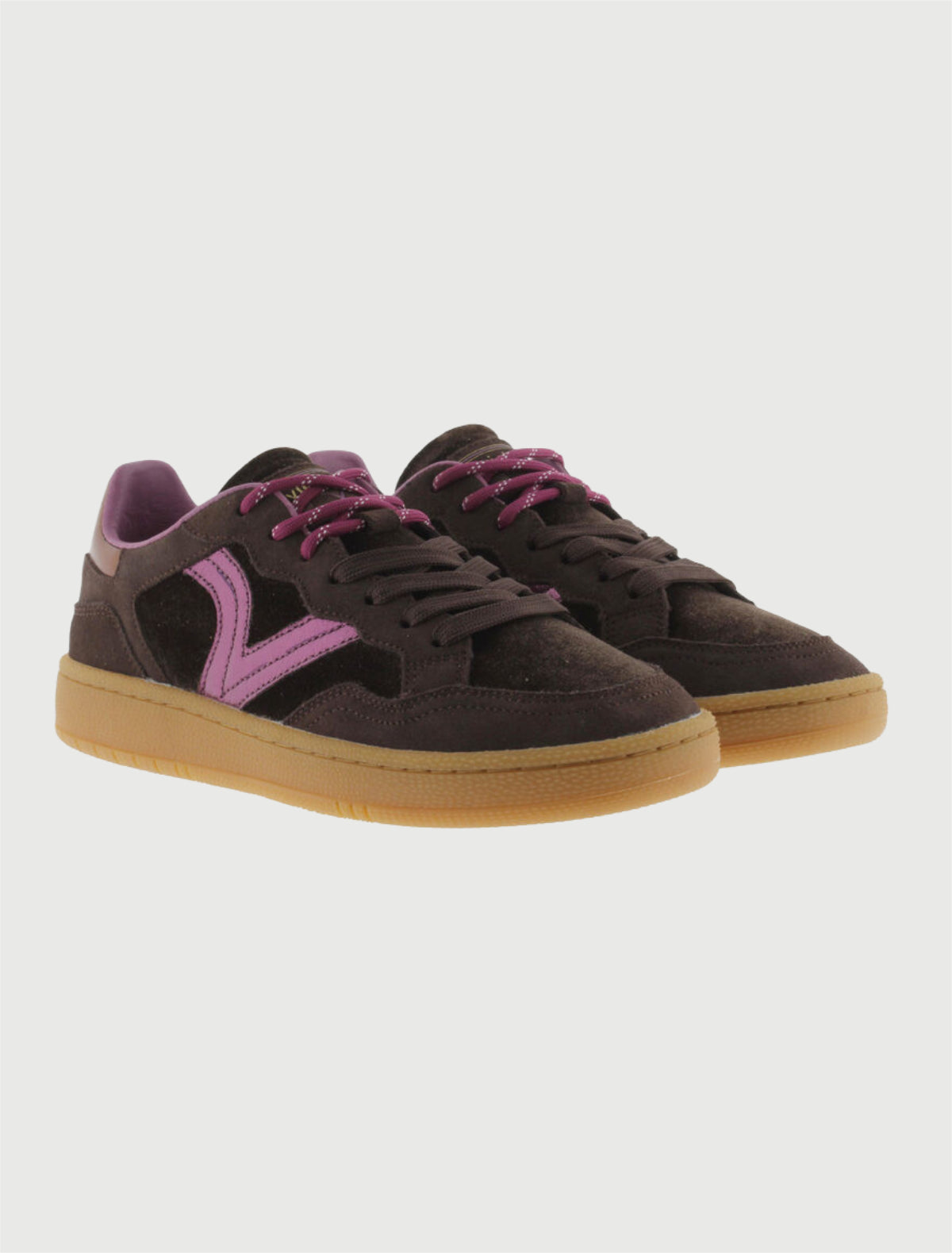 Victoria Sneaker Smash Nelvet Marron