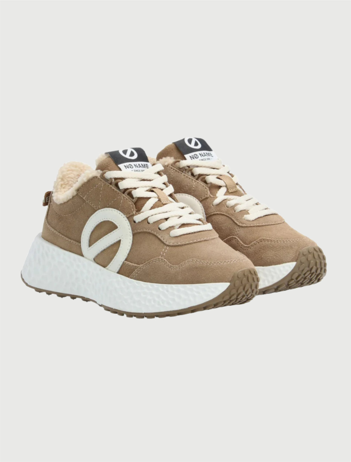 NO NAME -Sneakers Carter Jogger Suede/Cocoon Nuts/Dove