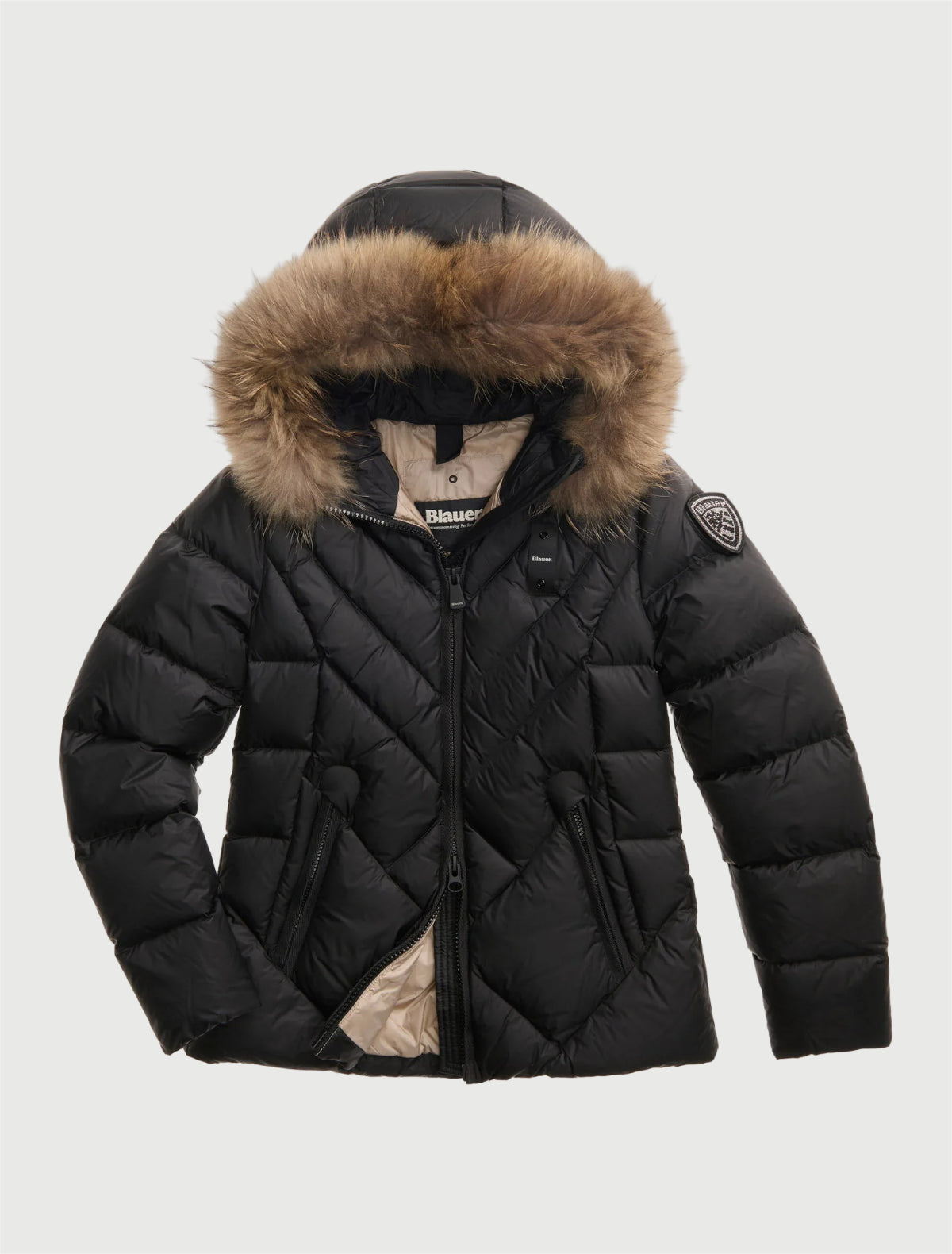 BLAUER - ALICIA - PIUMINO A LINEE GEOMETRICHE