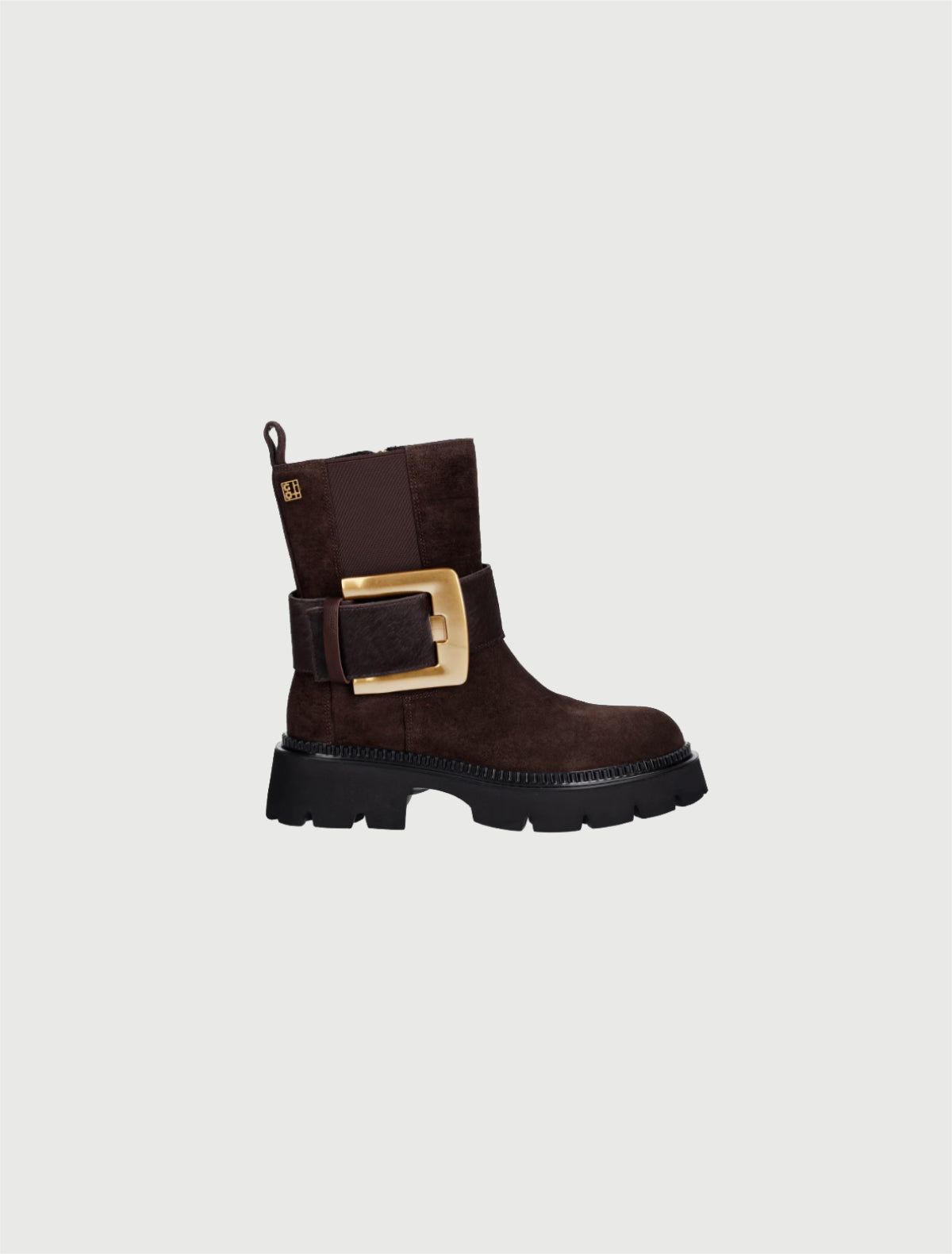 GIO+ - Stivale Chelsea Scamosciato Marrone GRETA07B