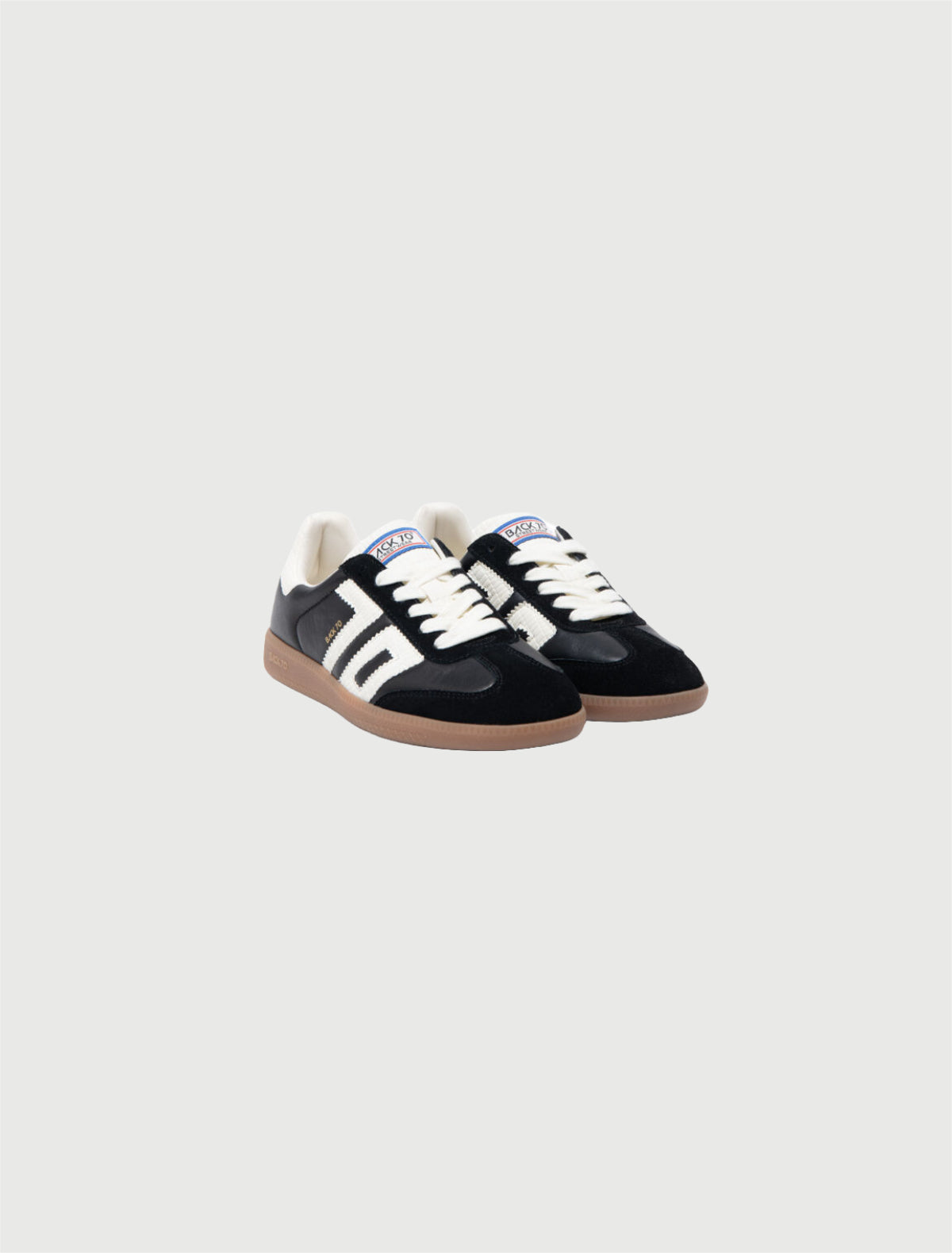 BACK70 - CLOUD BLACK LEATHER SPONGE BLACK SUEDE MILK 70