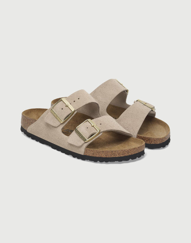 BIRKENSTOCK ARIZONA BS Pelle Scamosciata - Sandcastle