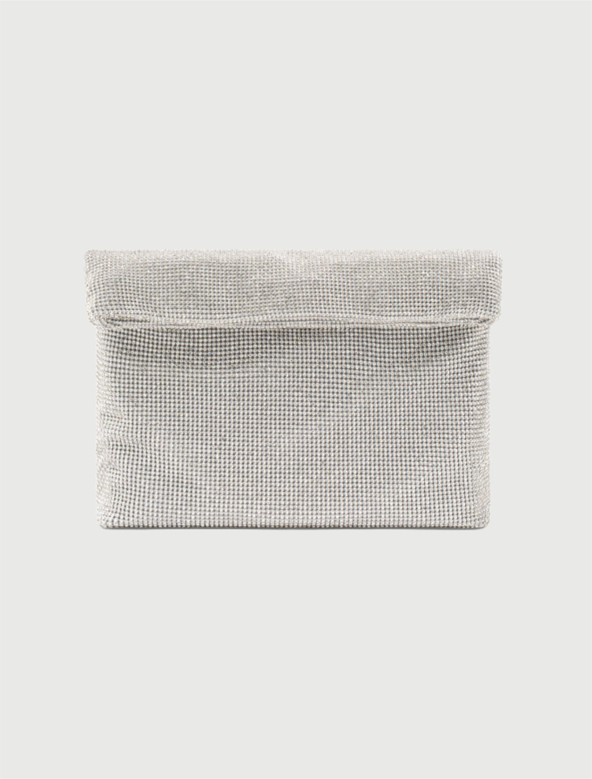 TWENTY FOURHAITCH - MINI CLUTCH VARADERO ARGENTO-1