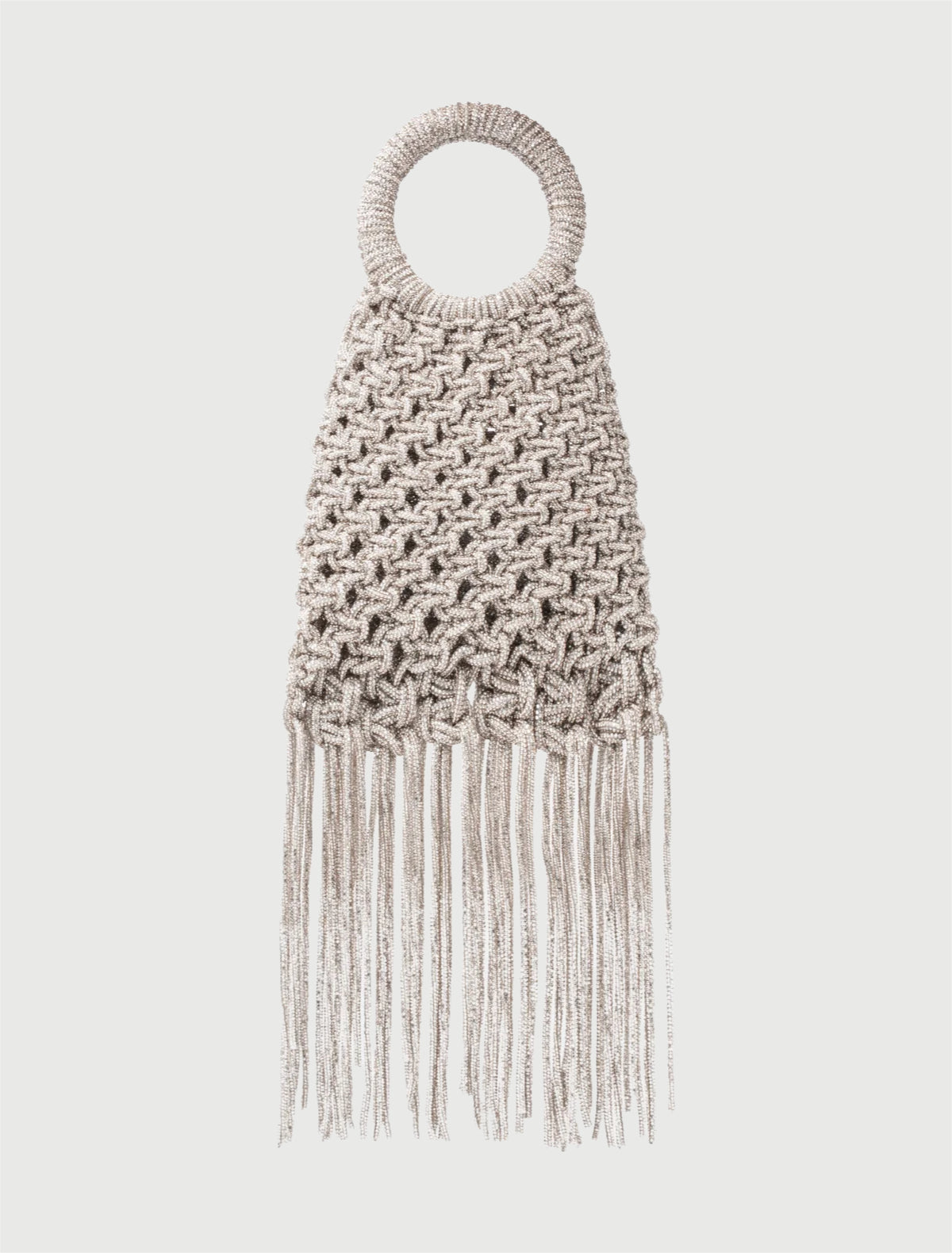 TWENTY FOURHAITCH - MINI BAG MARONTI ARGENTO-1