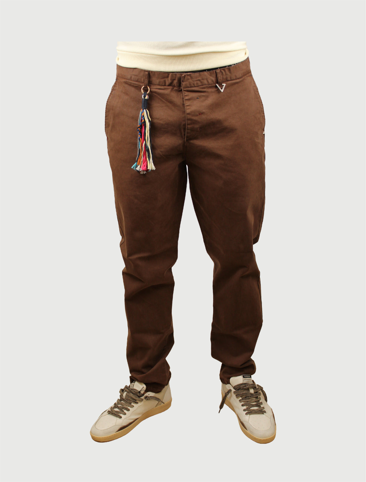 BERNA - PANTALONE SLIM GABARDINA-2