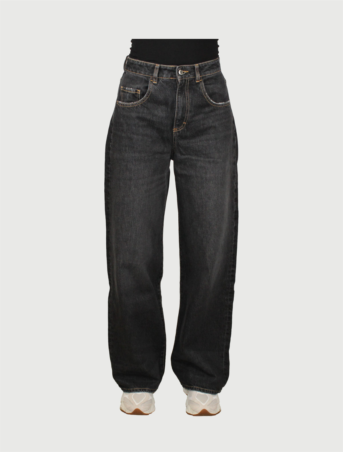 ICON DENIM - Jeans Poppy Noir
