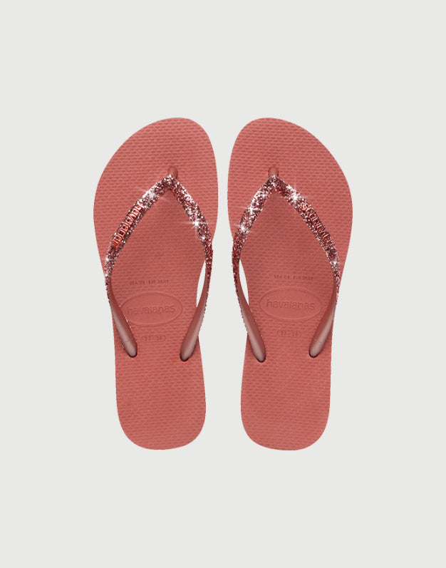 Havaianas Slim Glitter II Canyon Clay