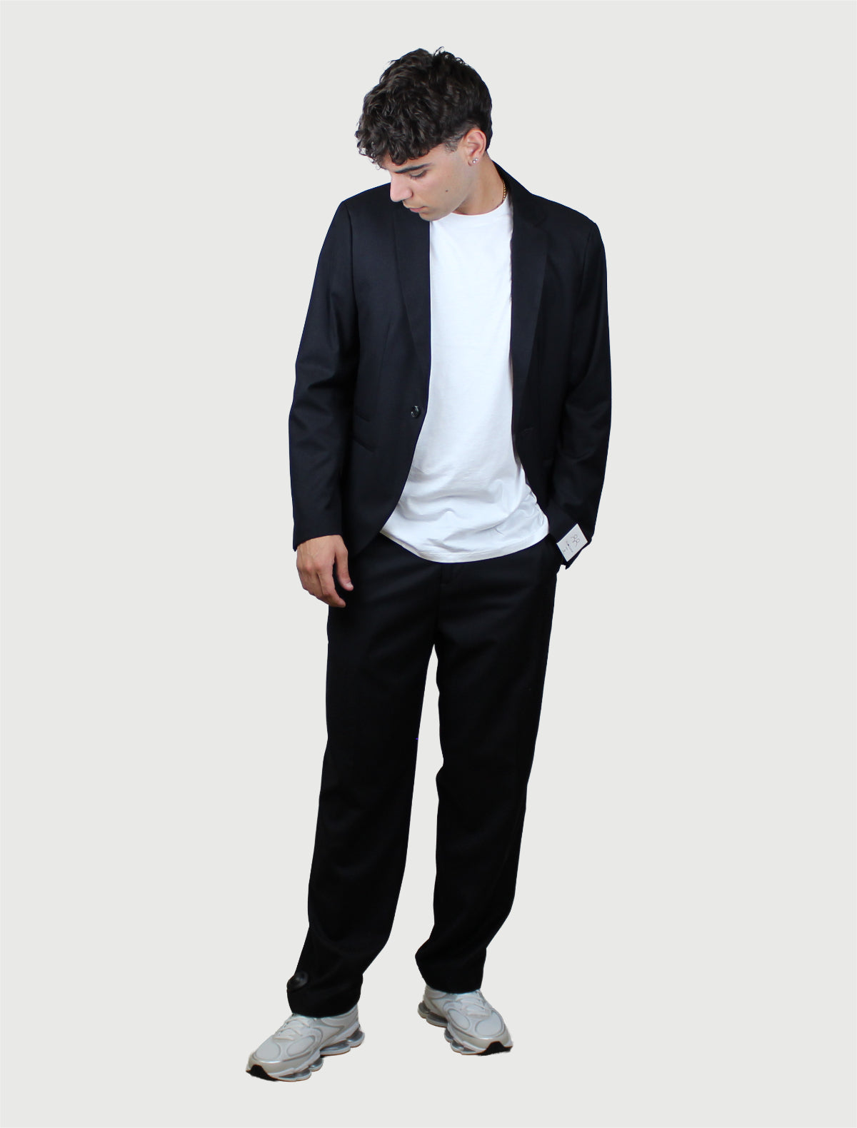 BICOLORE -  Pantalone Etiopia - Nero-1