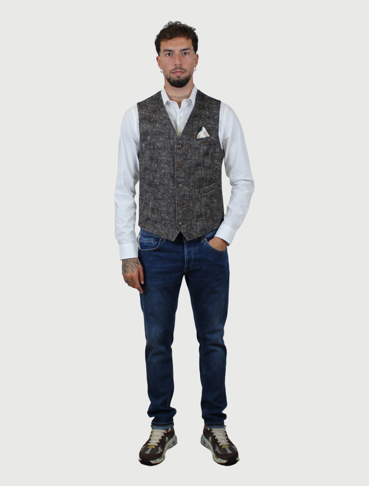 BOB - Gilet Drug585 color Moro-3