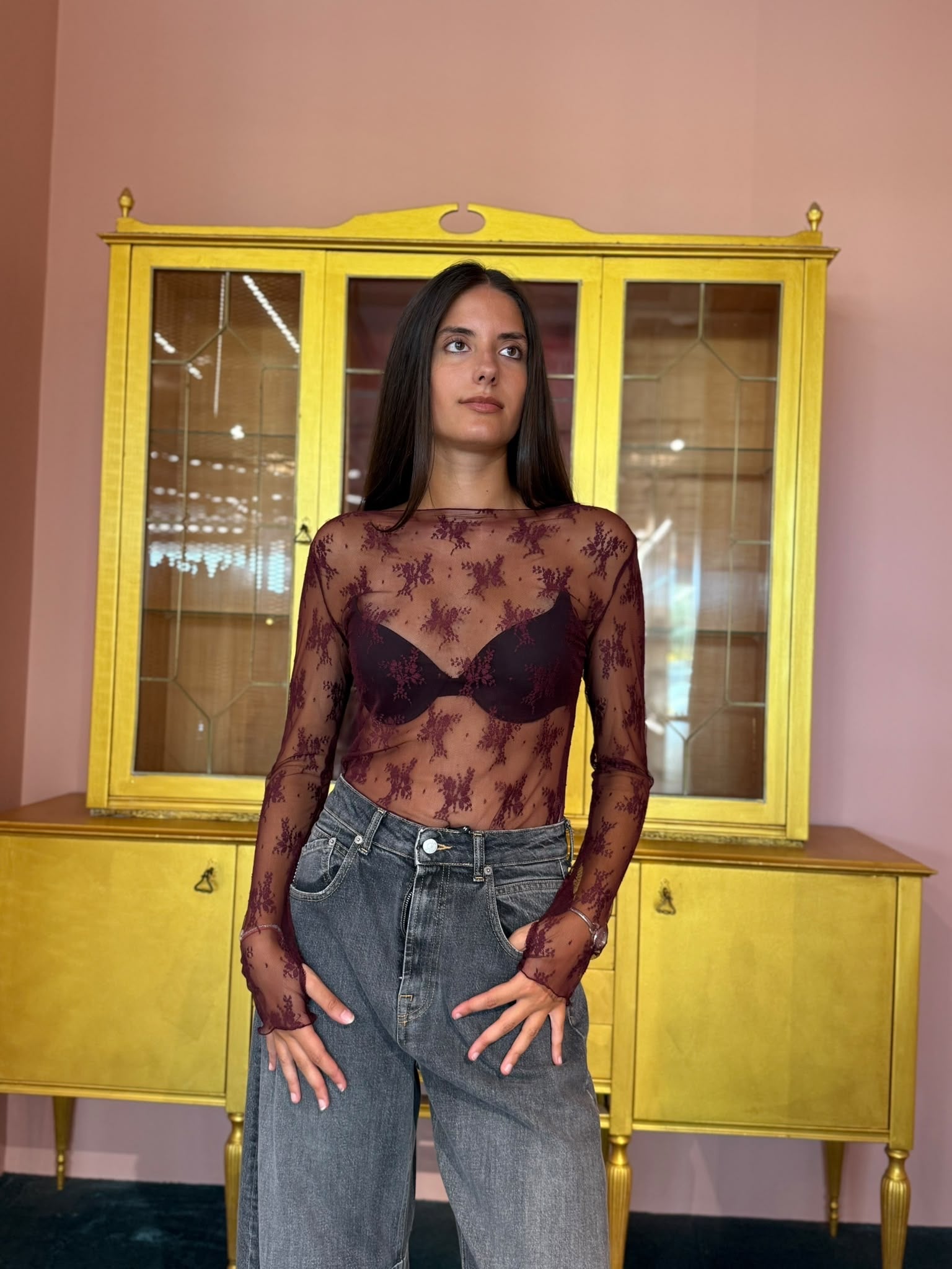 Susy Mix - Maglia Pizzo-3