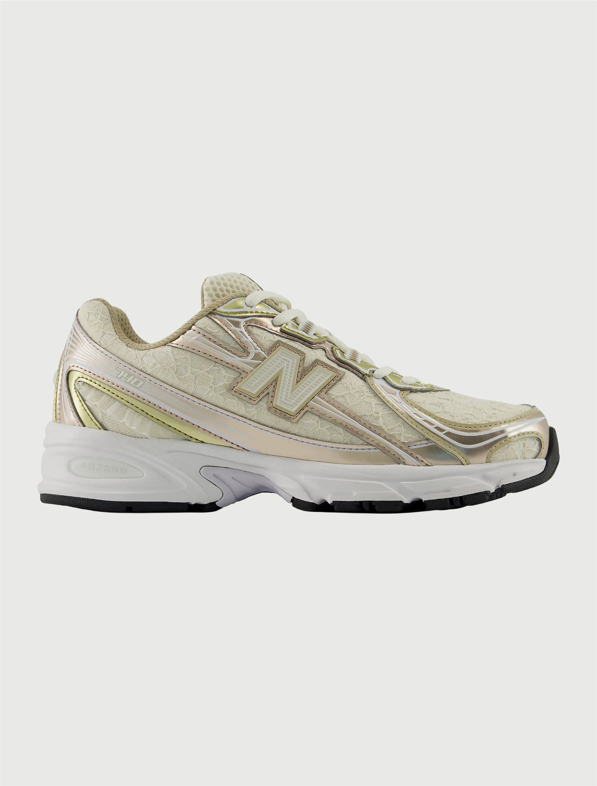 New Balance - U7407DS - SEA SALT con SILVER METALLIC-2