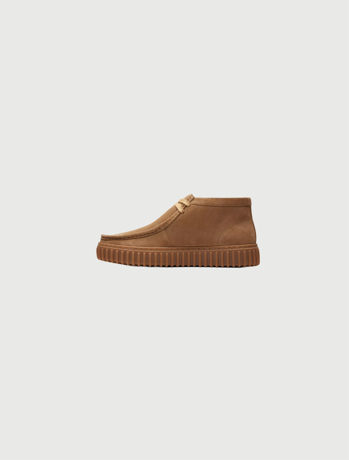 CLARKS - Torhill Hi Camoscio Sabbia Scuro-3