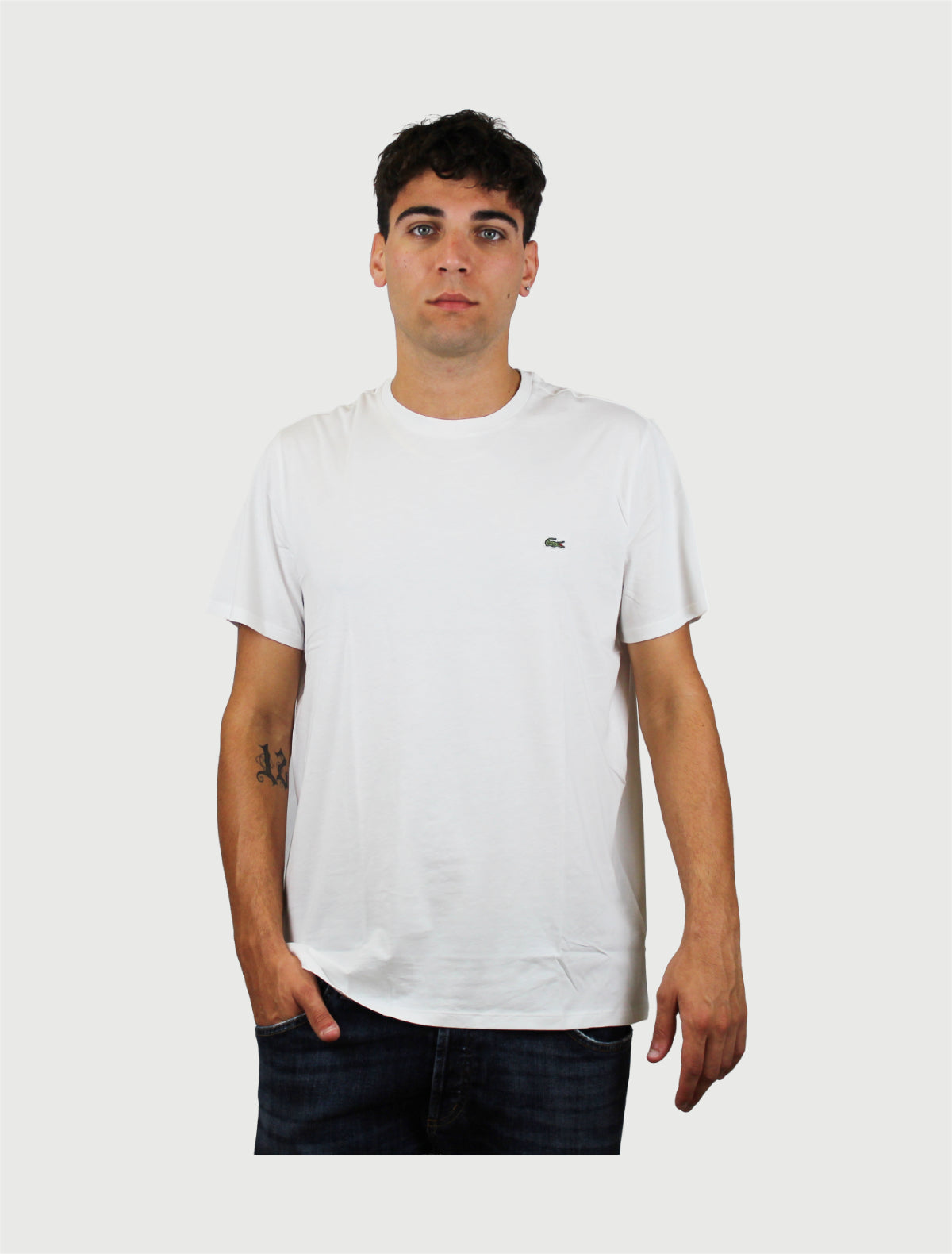 LACOSTE - T-Shirt Cotone  - TH670900-1