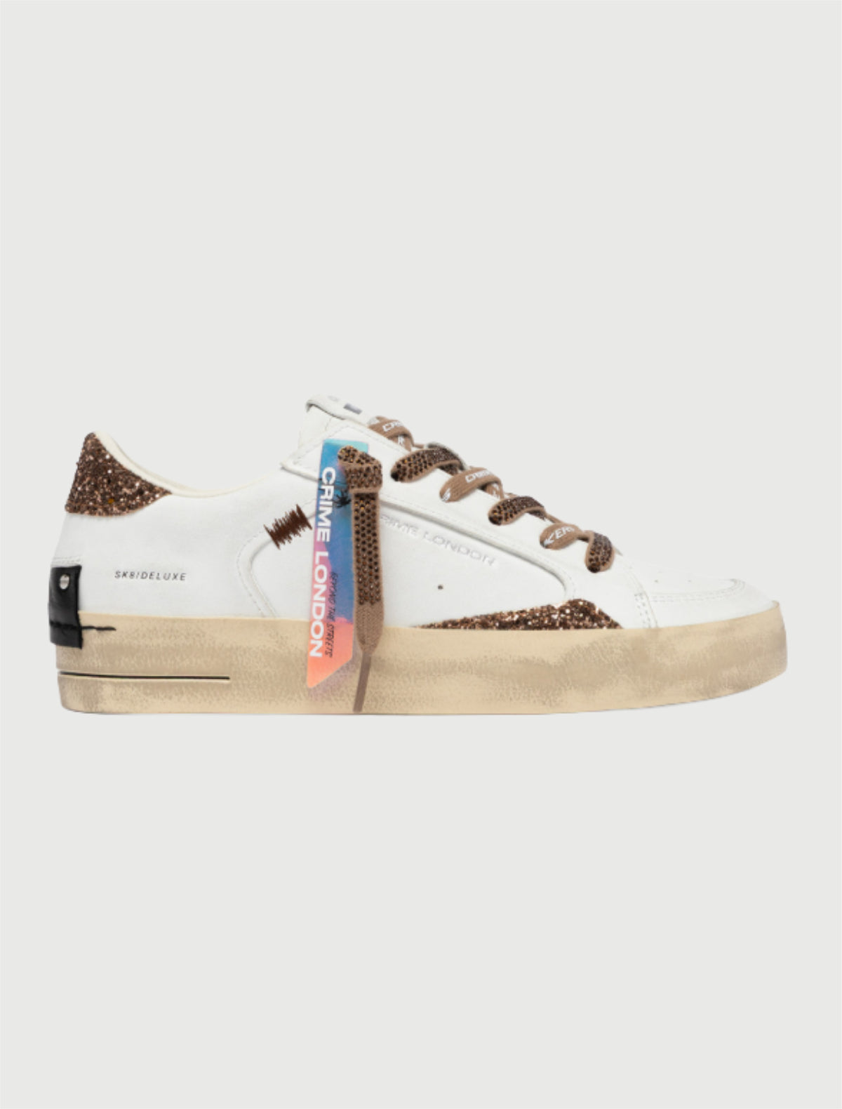 CRIME LONDON - SK8 DELUXE ALMOND DRIZZLE-2