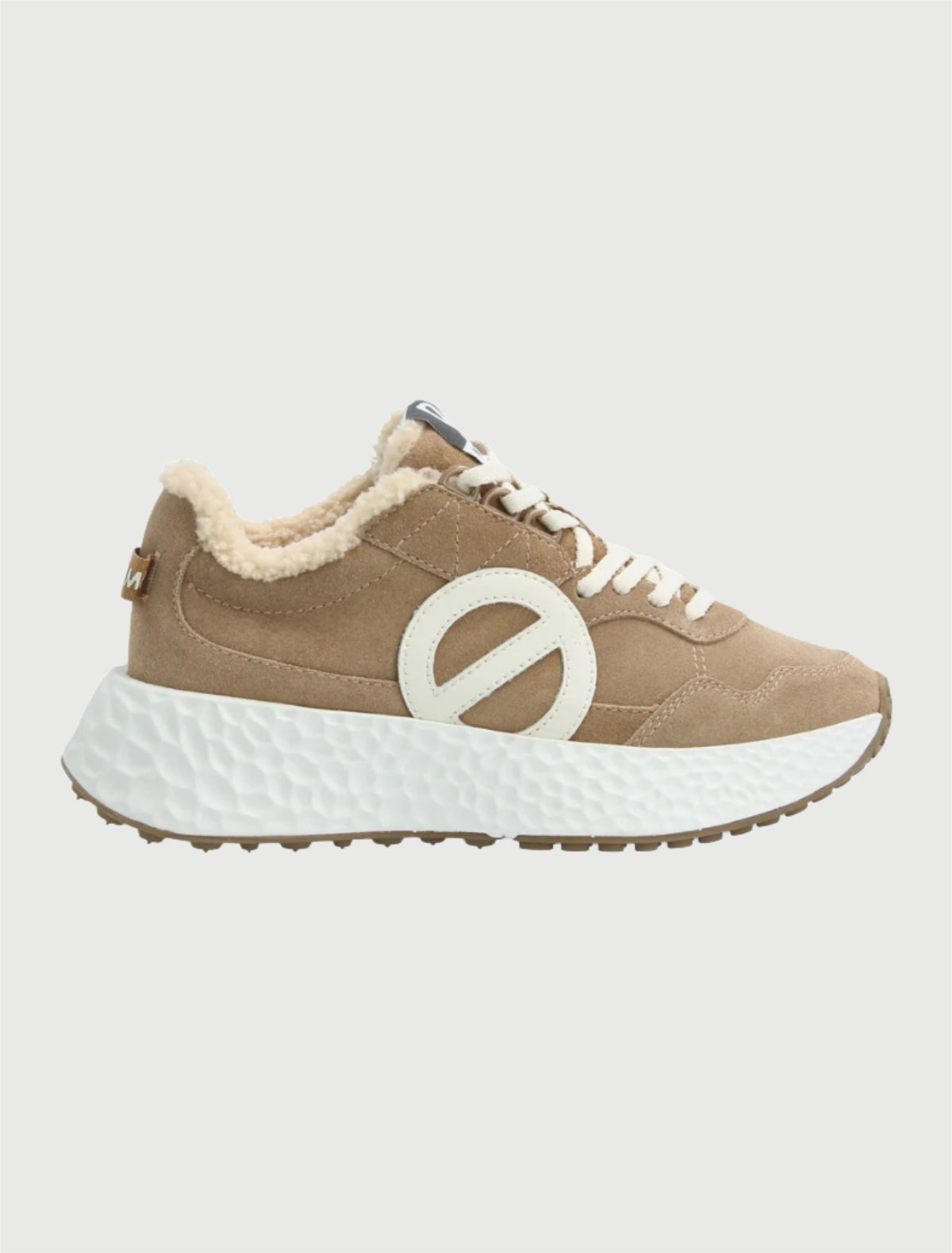 NO NAME -Sneakers Carter Jogger Suede/Cocoon Nuts/Dove-2