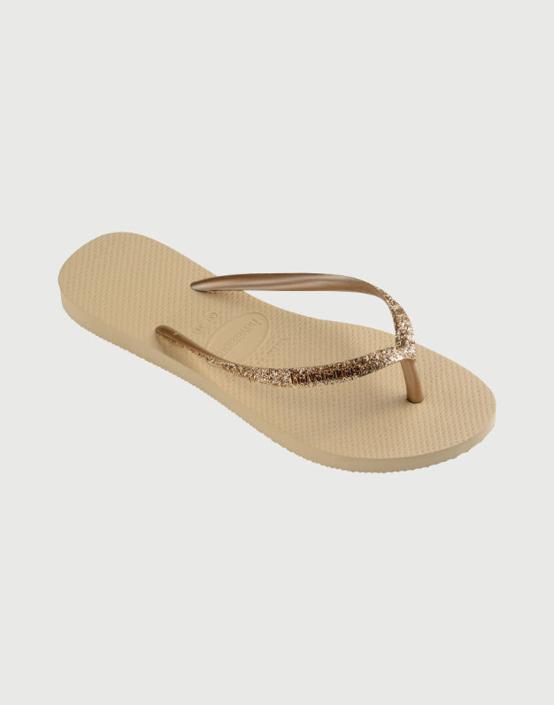 Havaianas Slim Glitter II Sand Grey-2