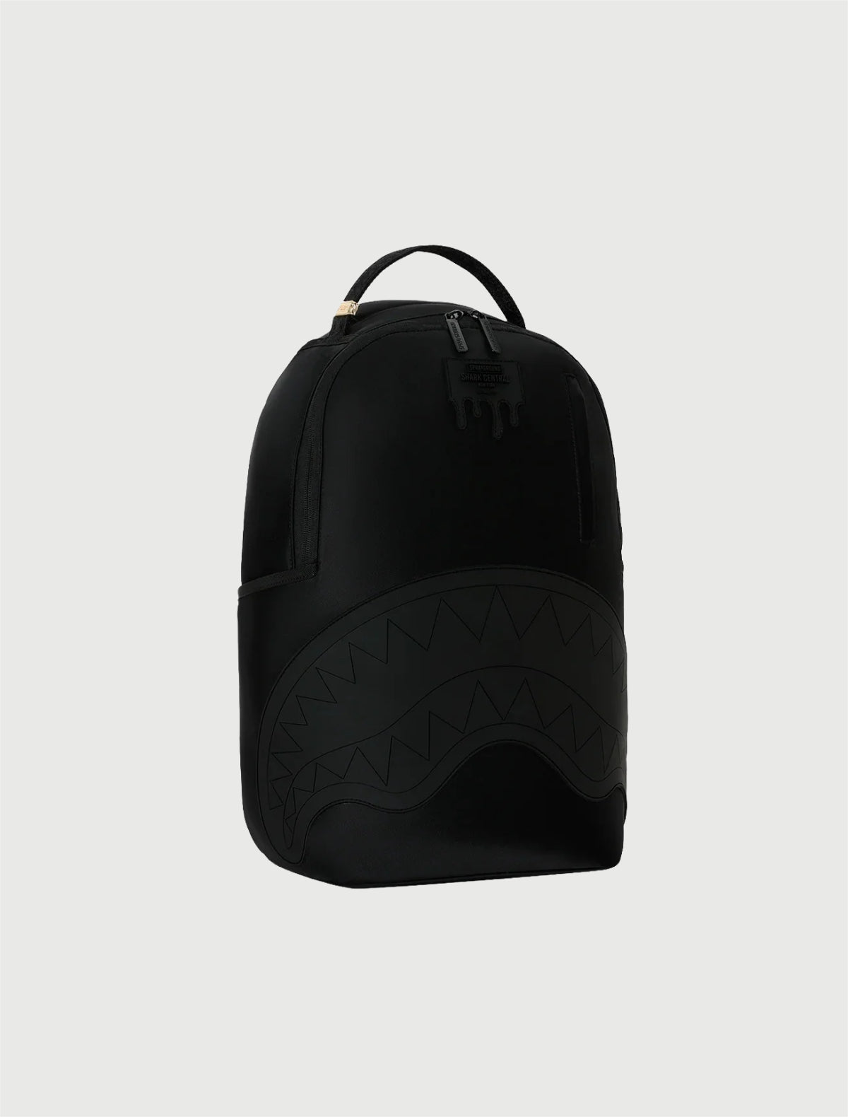 SPRAYGROUND - 910B9635NSZ  SHARK CENTRAL BLACKED OUT EMBOSSED-2