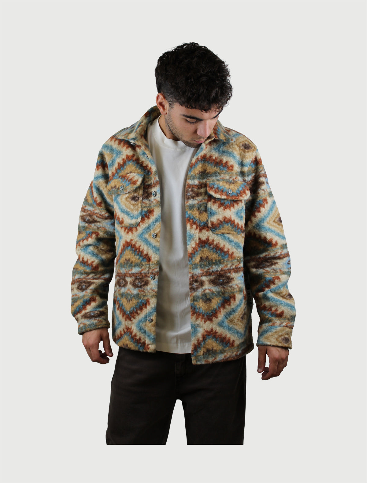 BERNA - OVERSHIRT TEDDY INDIOS