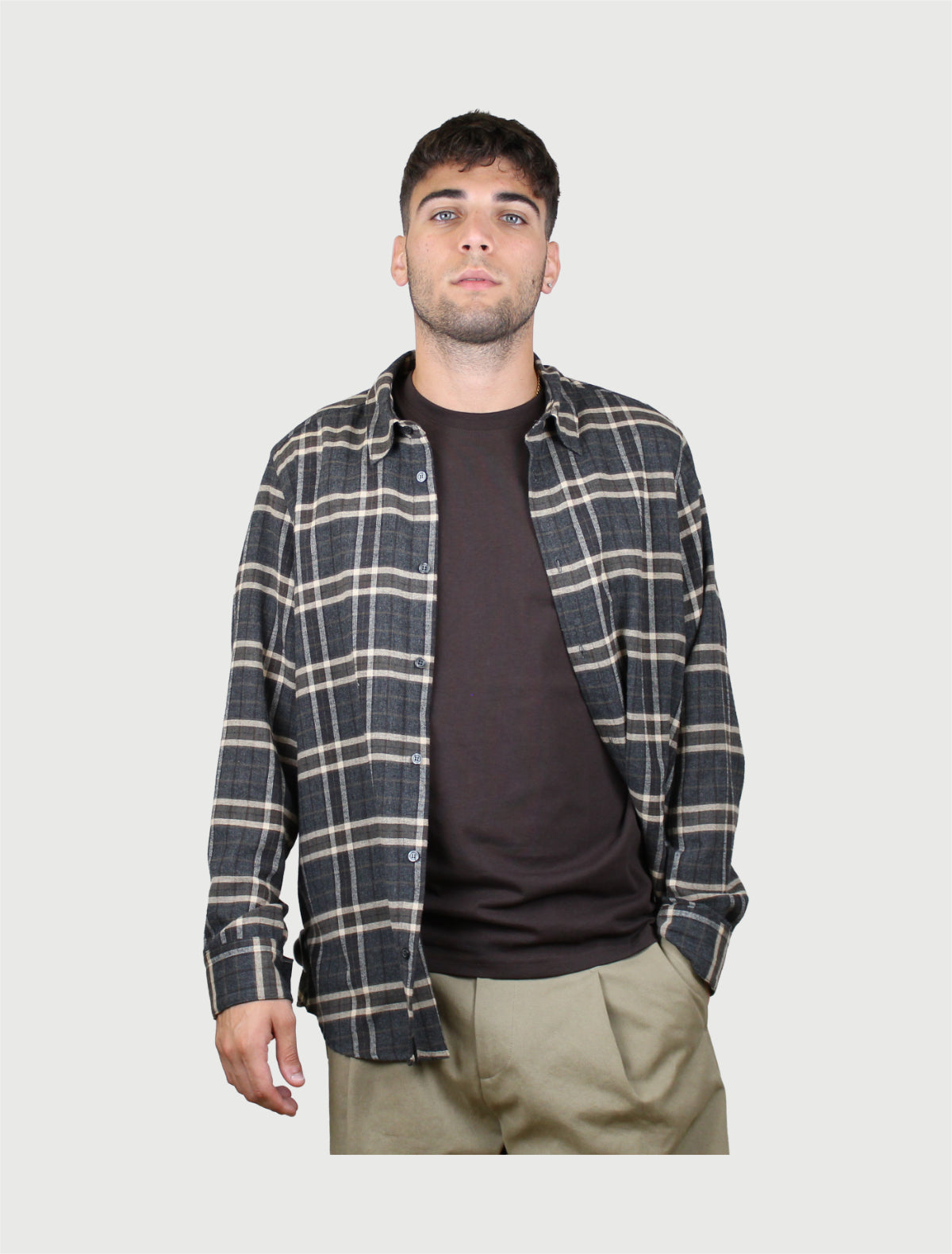 OFFICINA36 - Camicia Elice Grigio-2