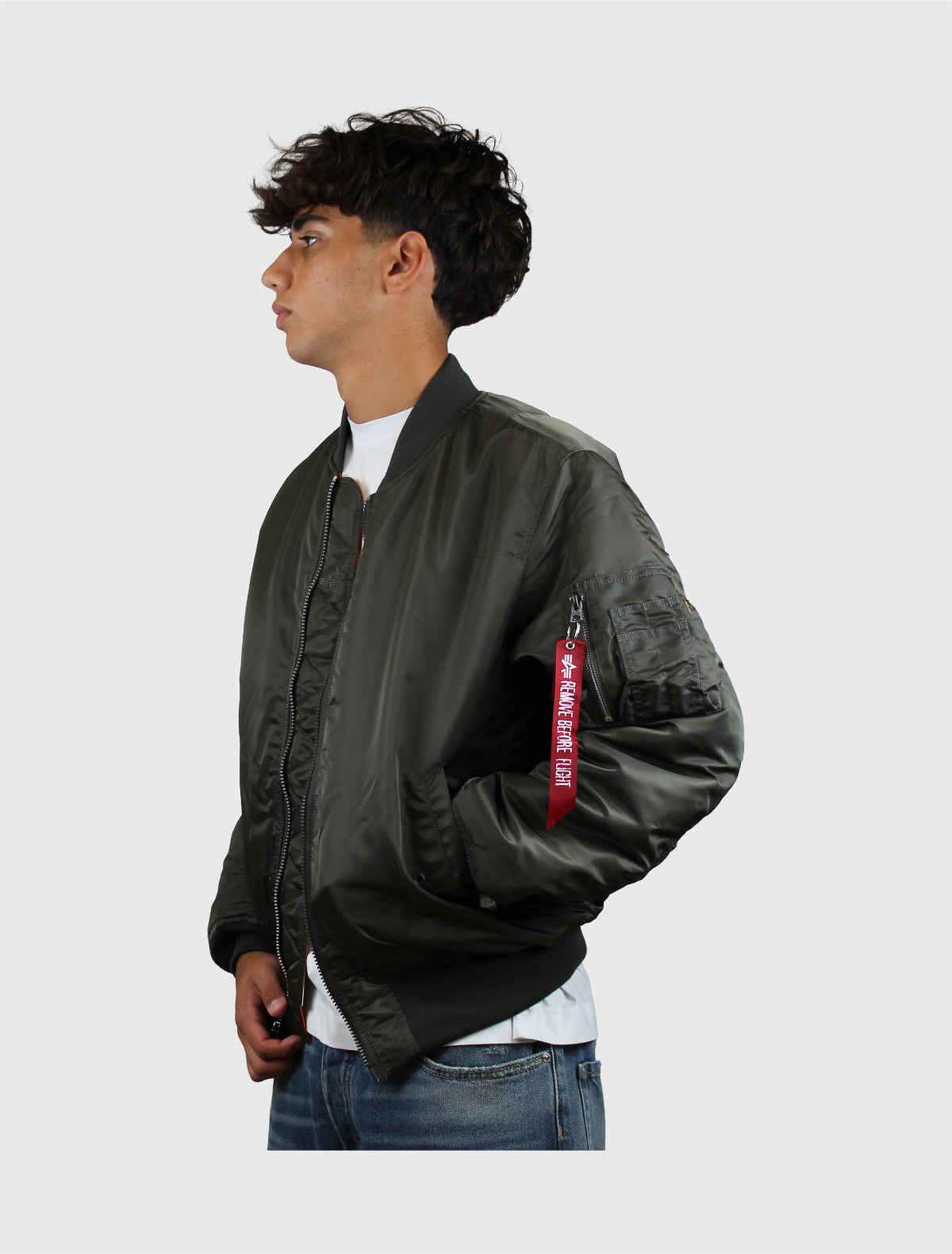 ALPHA INDUSTRIES - Heritage Bomber Jacket Militare-2