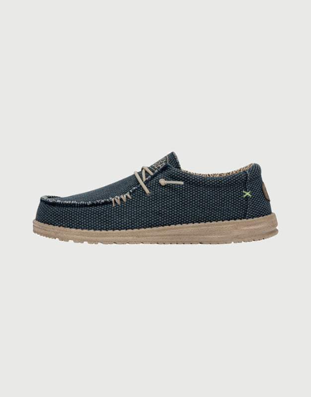 Hey Dude Wally Braided - Blue Navy-2