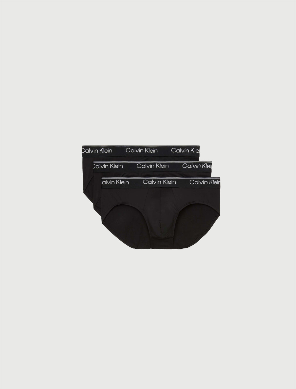 Calvin Klein - 3 Slip Hip Brief Neri
