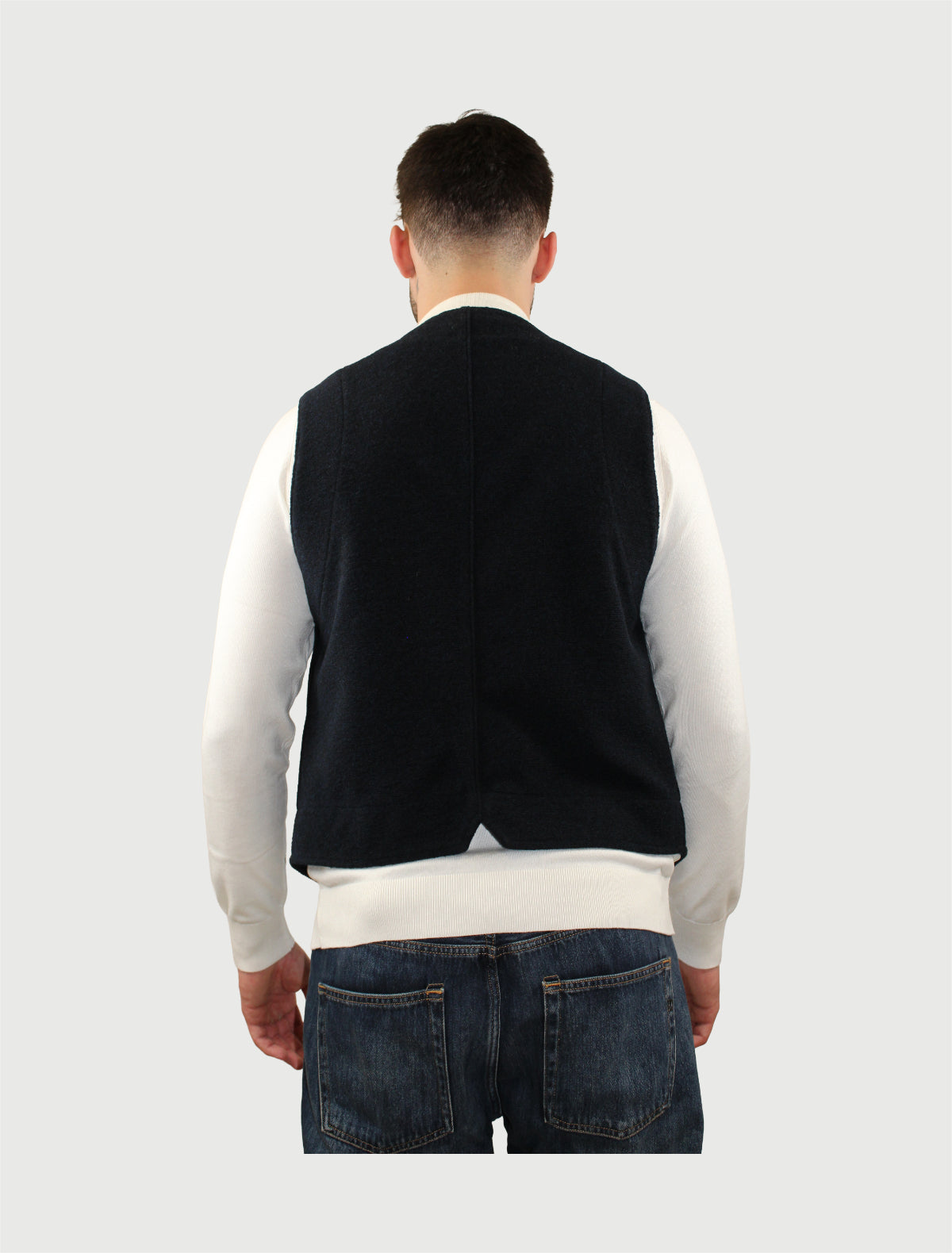 BOB -  GILET DRUG 454 BLU NOTTE-2