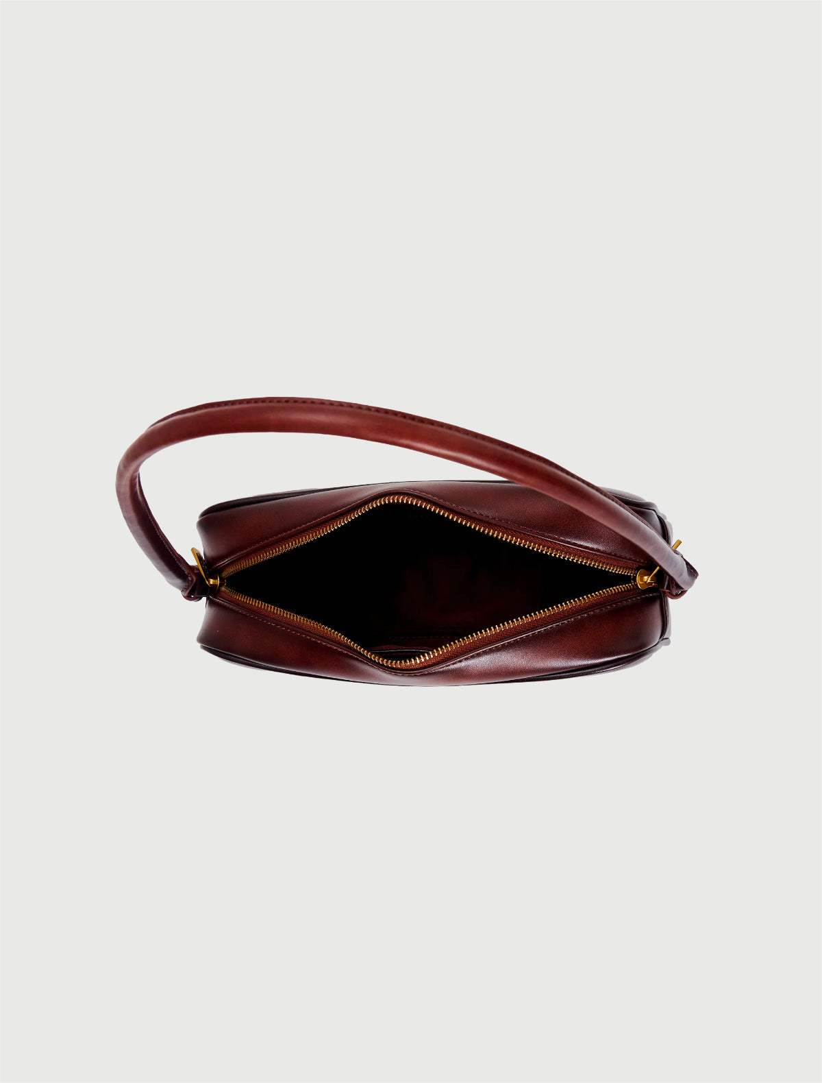 VICOLO - BORSA TRUNK VINTAGE NERO-MARRONE-2