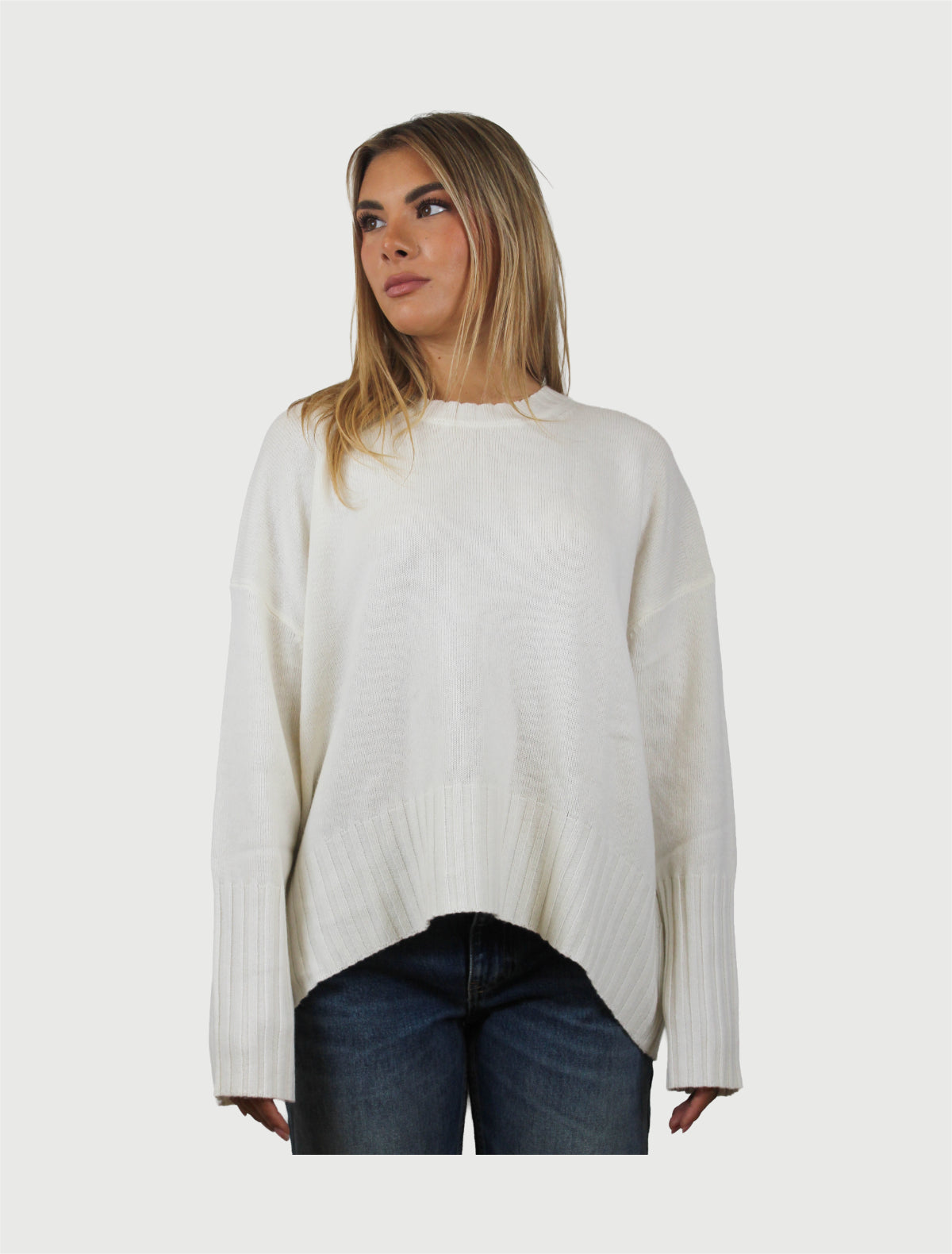 VICOLO - KNITWEAR NATURALE - TAGLIA UNICA-2