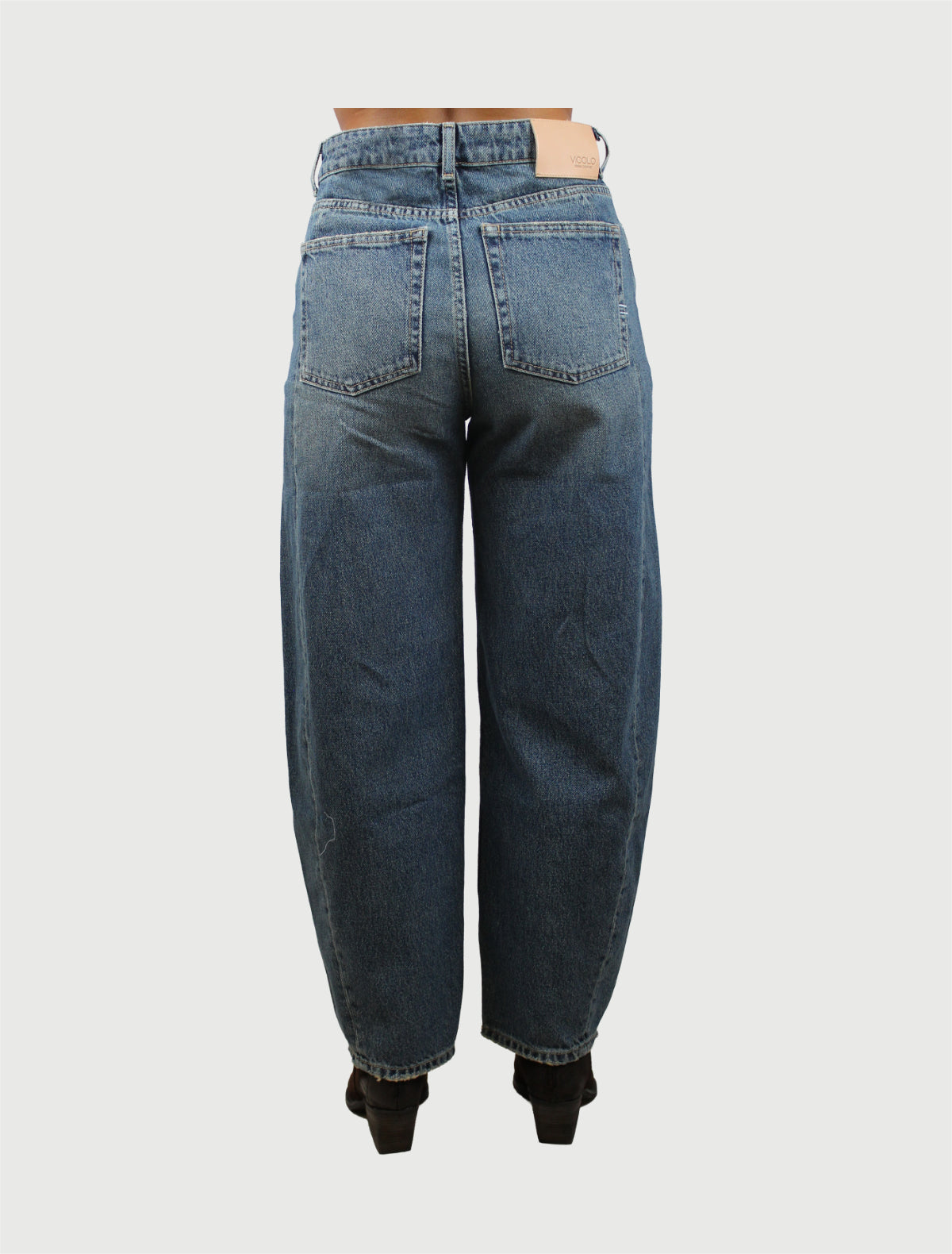 VICOLO - PANTALONE CHIARA DENIM VINTAGE-3