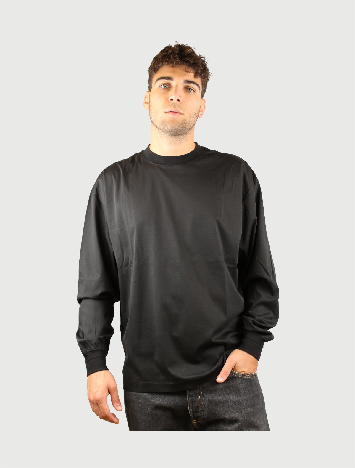 BERNA -  T-SHIRT MANICA LUNGA ELEGANCE-5
