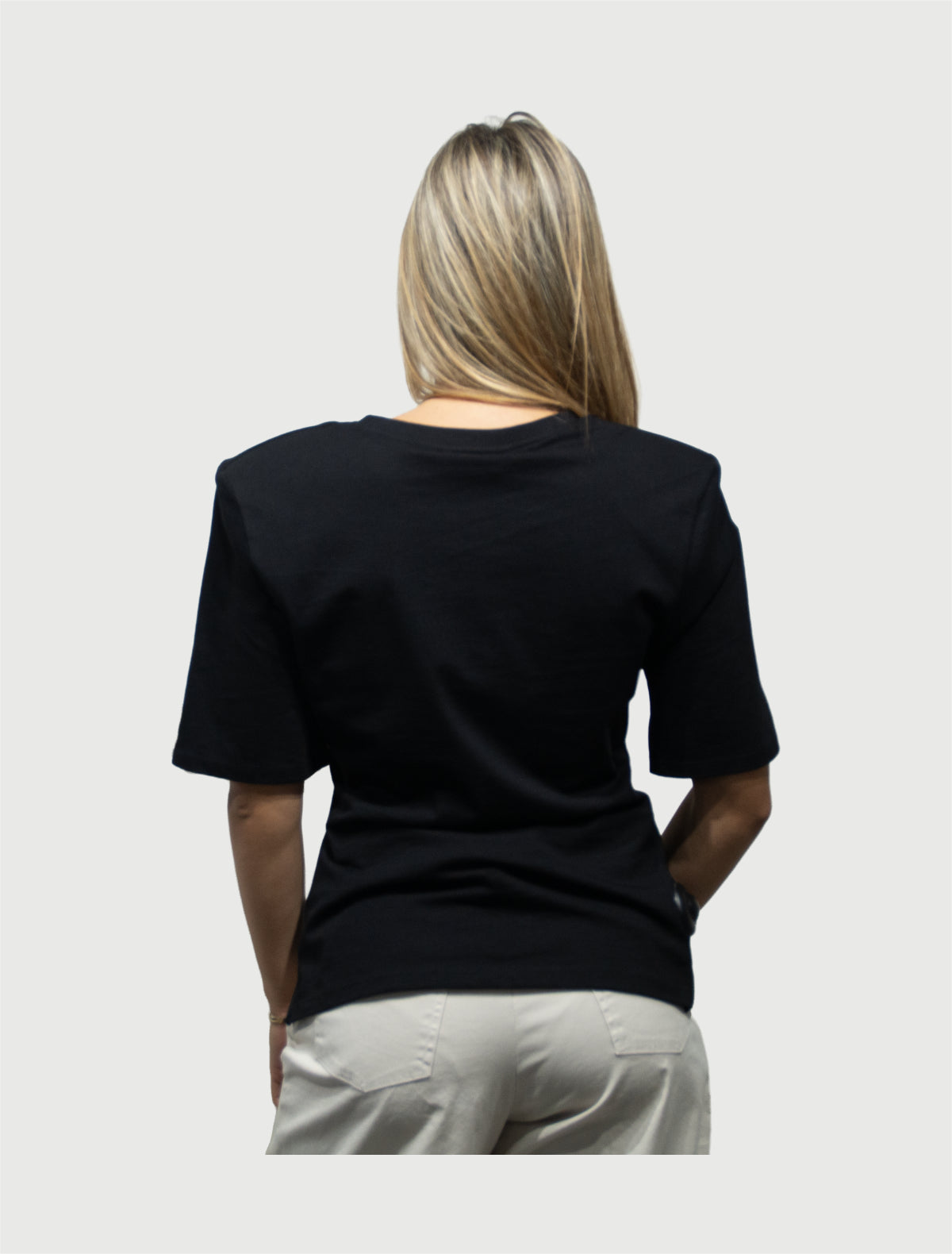 VICOLO - T-Shirt con Arricciature-3