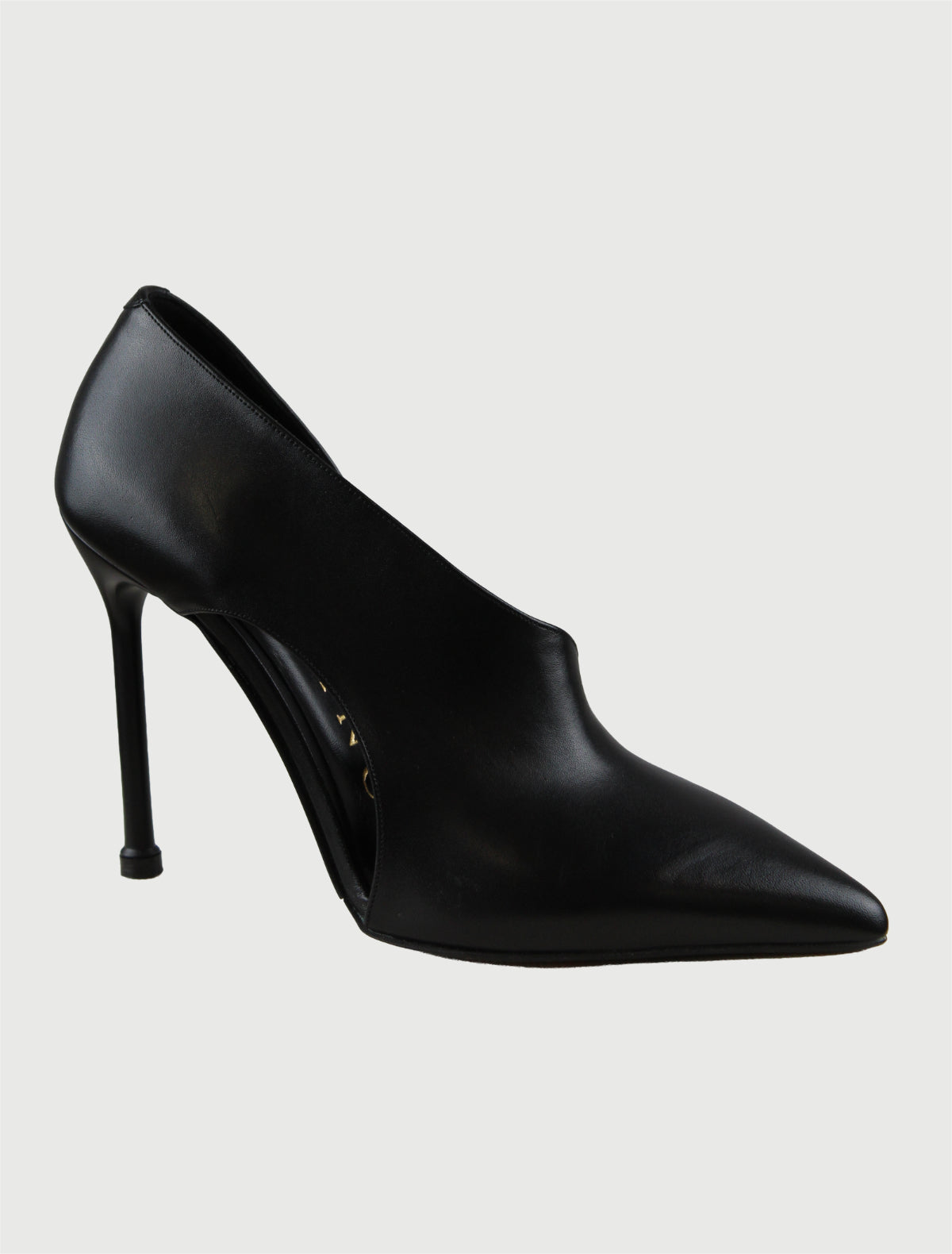 ALBANO - Décolleté 4338 in Vitello Nero-2