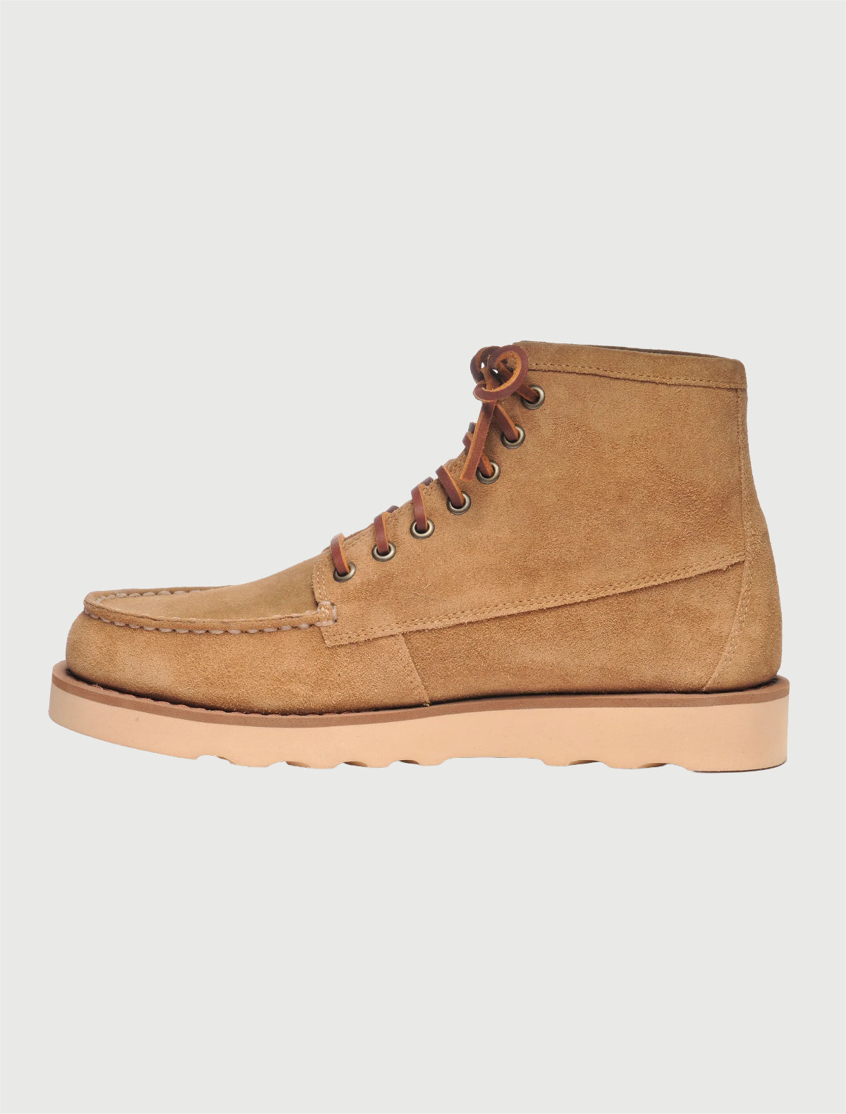 SEBAGO CAMPSIDES - TALA MID SUEDE BEIGE CAMEL-2