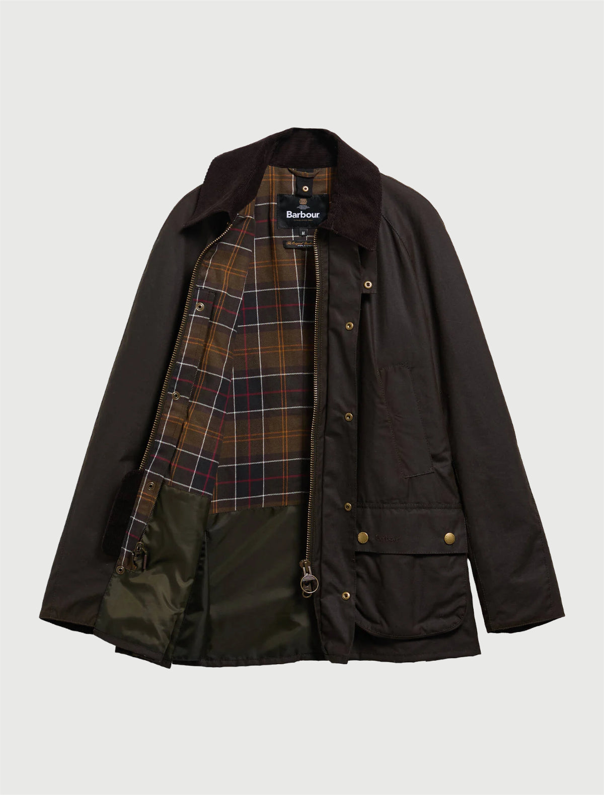 BARBOUR - Giacca cerata Ashby - Olive-2
