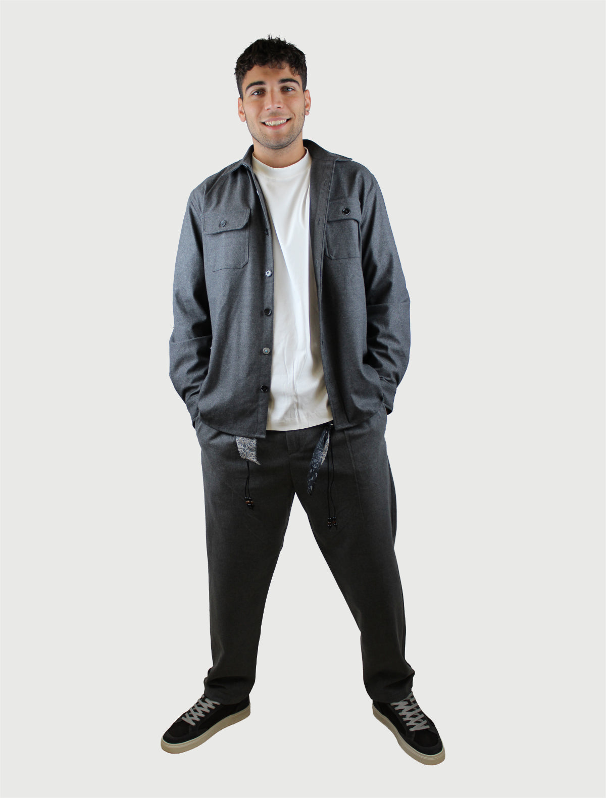 BERNA - PANTALACCIO WINTER ANTRACITE-1