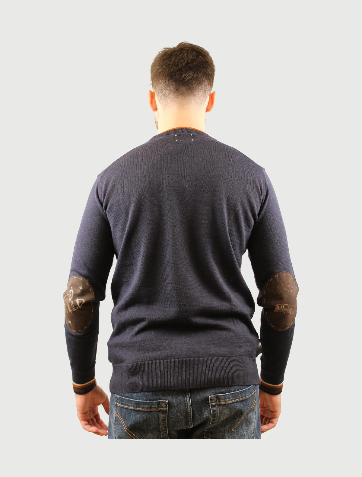 BOB - MAGLIONE ELLIOT BLU-2