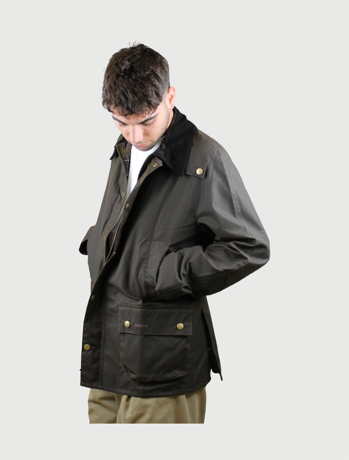 BARBOUR - Giacca cerata Ashby-2