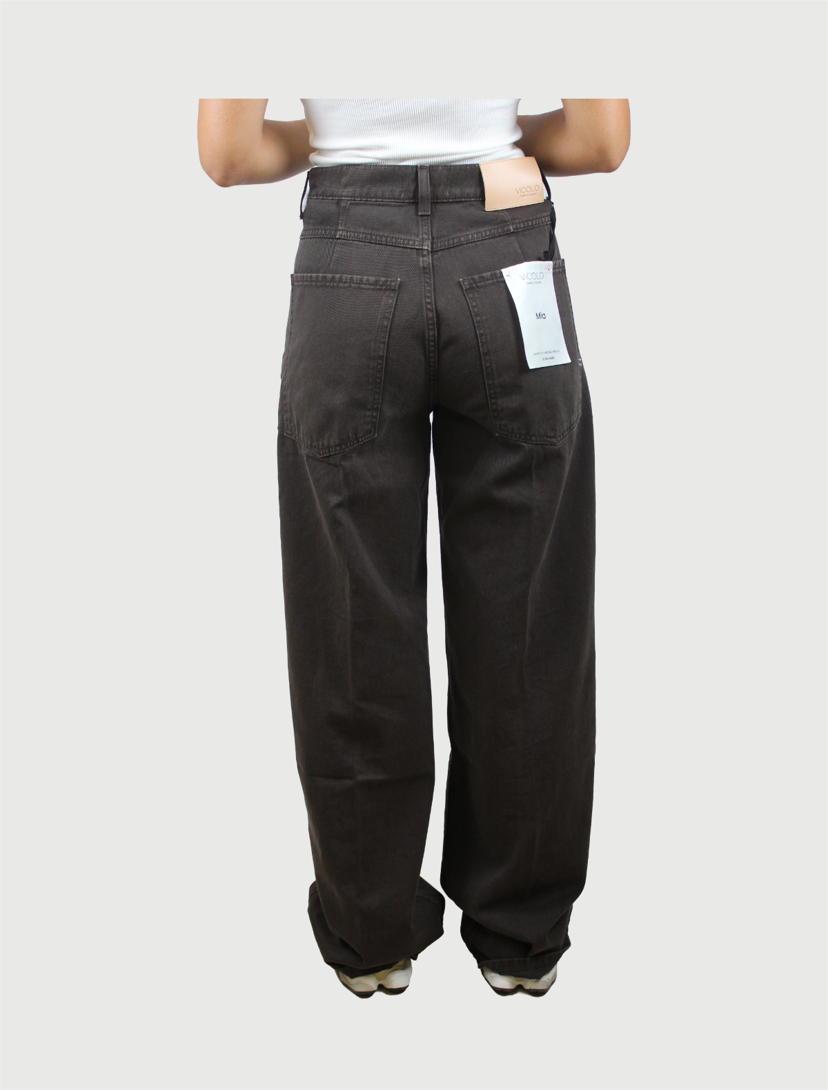 VICOLO - PANTALONE MIA MORO-2