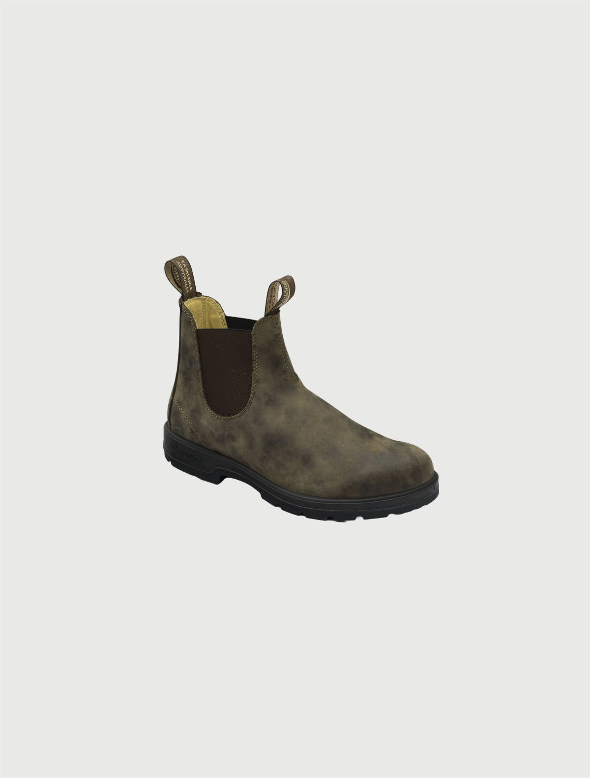 BLUNDSTONE - 585 Elastic Sided Boot Lined Rustic Brown-2