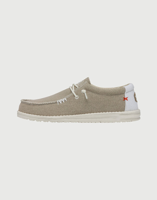 Hey Dude Wally Braided - Off White-2
