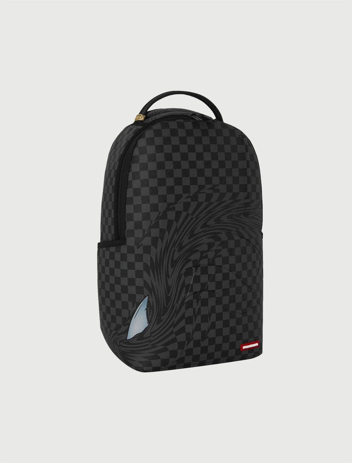 SPRAYGROUND - 910B8429NSZ CHECKER SHARK TRAIL BACKPACK-2