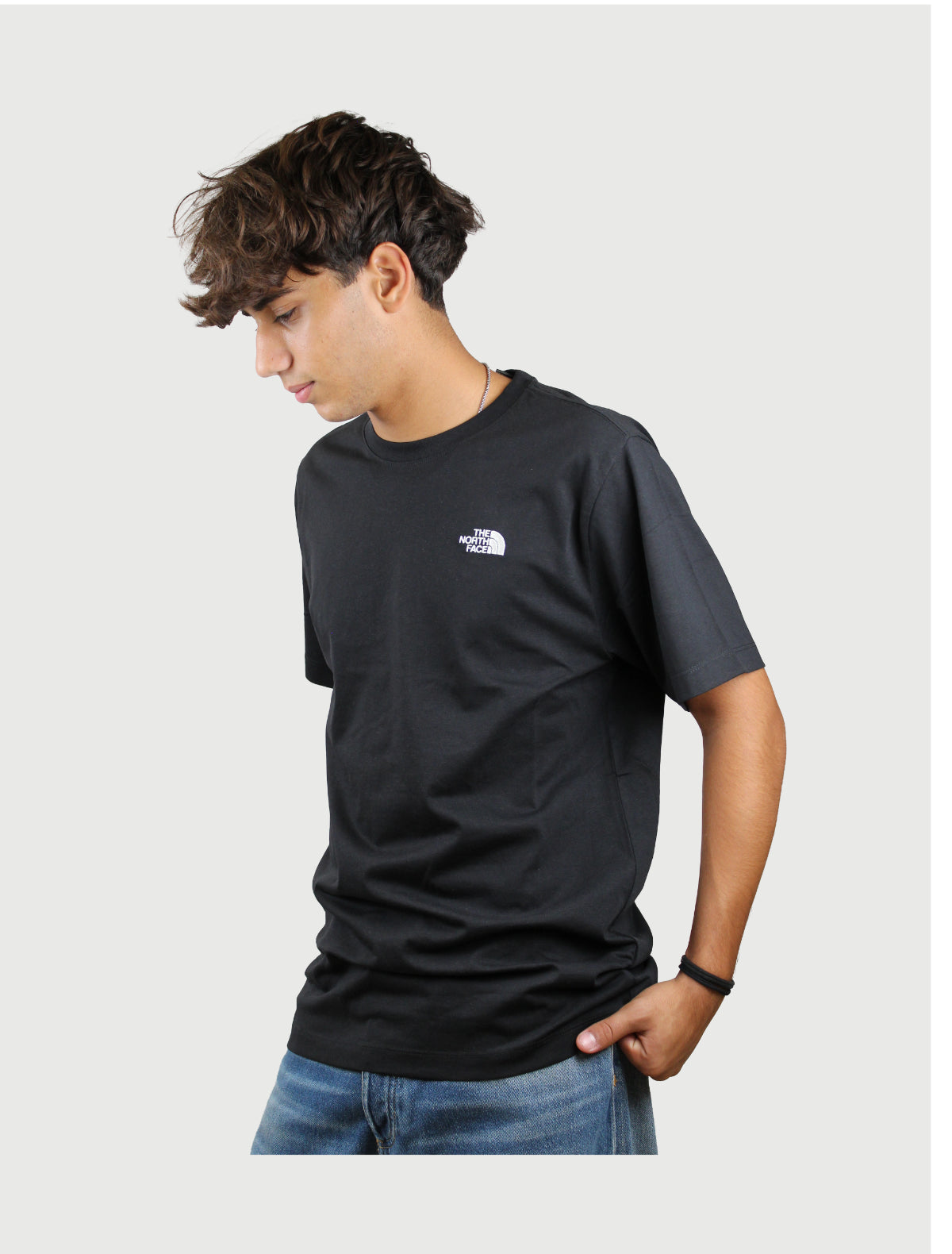 THE NORTH FACE - T-SHIRT EVO NERO BIANCO MORO-2