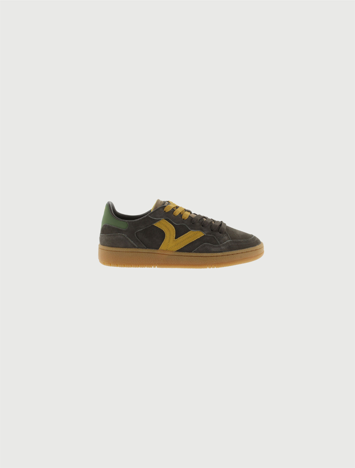 Victoria Sneaker sportive Smash Suede Marron-2